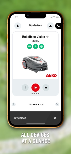Головний екран inTOUCH Smart Garden